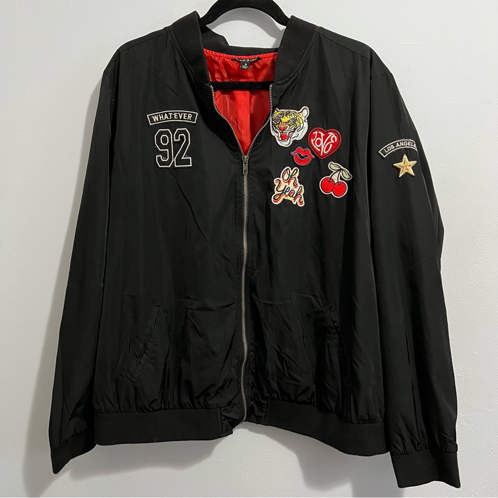 Black Bomber Jacket